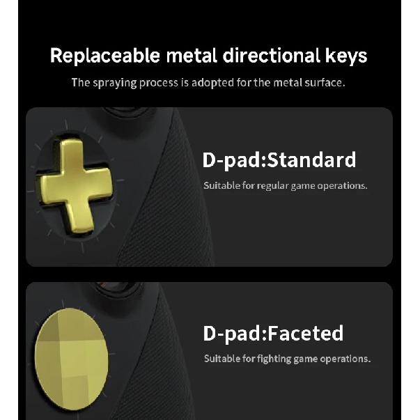 14IN1 Metal Paddles Trigger Button For Xbox One Elite Series 1 2 Controller Gamepad D-Pad Direction Cross Key Accessories