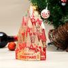 3D Christmas Greeting Cards Hot Stamped Thank You Letter Creative New Year Cards  Student