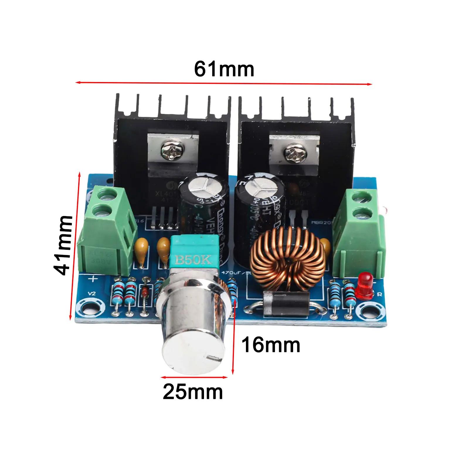 

XHM401DC Step Down Module XL4016E1 DC Voltage Regulator Board 8A with Overcurrent Protection for Electronics Projects China Mainland