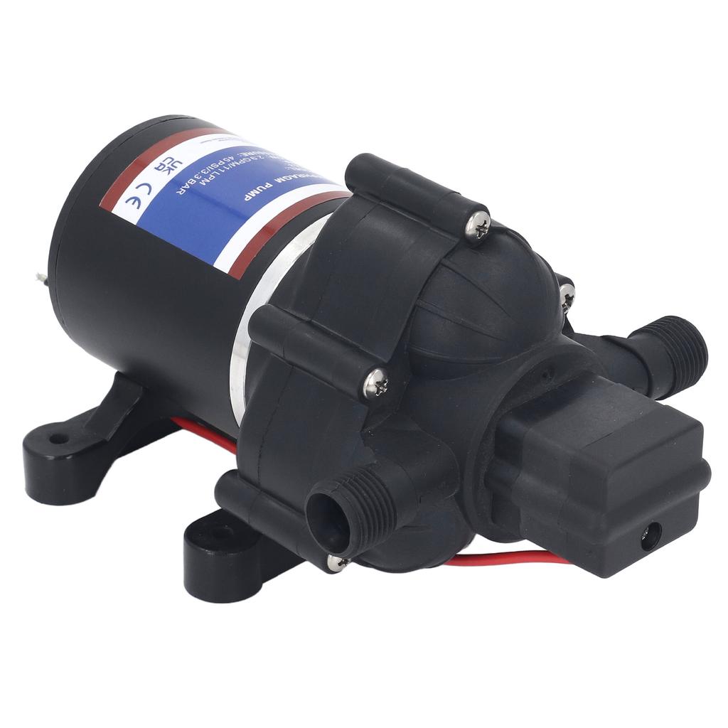 Diaphragm Water Pump 45psi 2.9GPM Electric Self Priming Micro Portable Mini Pressure Booster