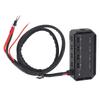 12V Motorcycle Fuse Block Universal 20A Fuse and Relay Box Kit with LED Indicator Light for Car