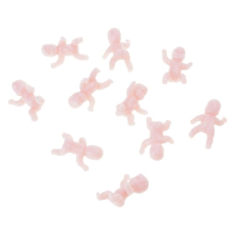 10PCS Mini Model Baby Figure Pretend for Play Ornament Hobby Collection Figurine