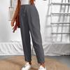 2026 Spring/Summer Women's Striped Elastic Waist Casual Pants