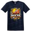 Bhutan Flag Dragon T Shirt Fiery Graffiti Art National Pride Graphic Tee Gift