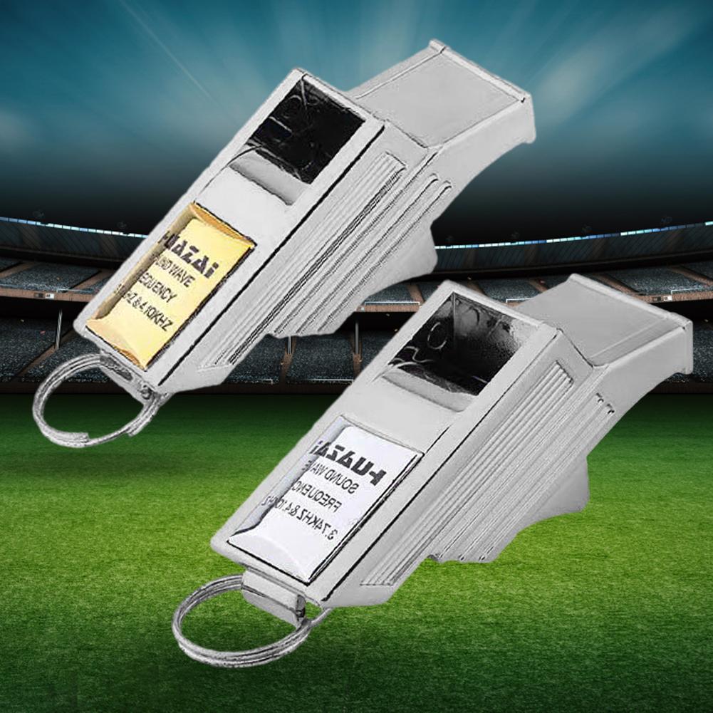 Professional Soccer Referee Whistle Seedless Emergency Lifesaving Whistles Portable for Outdoor Sports Training