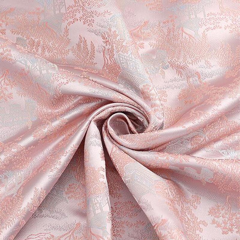 100*150cm High-grade Brocade Jacquard Fabric Satin Fabric Diy Sewing Hanfu Kimono Children's Clothing Chinese Costume Apparel