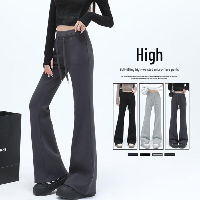 

Women s Retro High-Waist Flare Pants 2XL