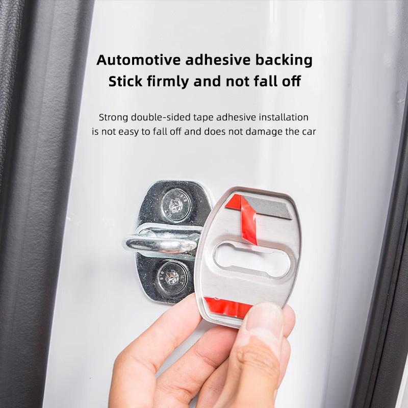 4 Pezzi Copri Serratura Porta Auto Tappo in Acciaio Inossidabile Accessori Auto Per Chevrolet Cruze Spark Captiva Suburban Camaro Malibu Silverado