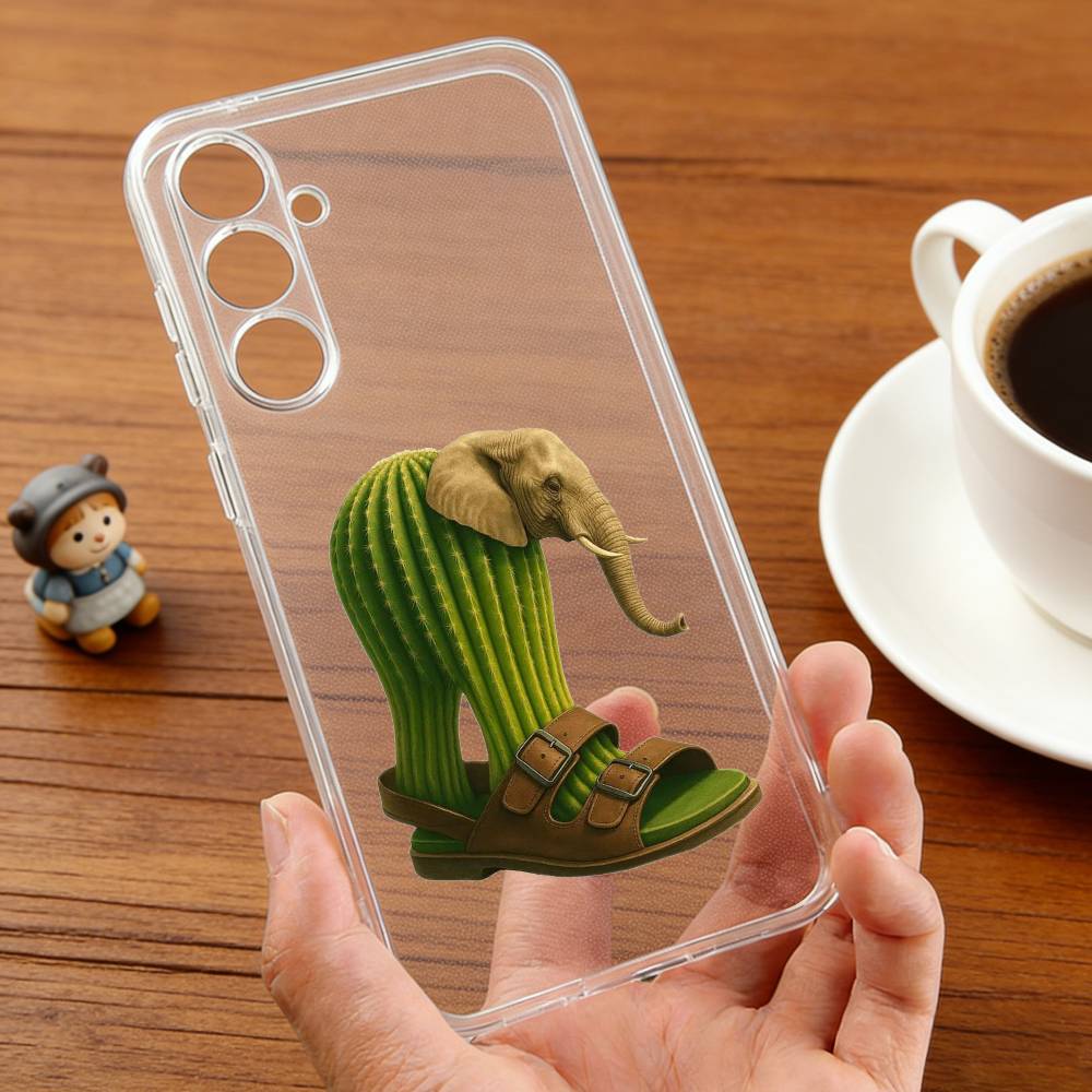 I-Italian Brainrot A-Animals Phone Case For Samsung S22,S24,S30,S10,S21,S25,S23,S10,PIus,Ultra,5G,FE,lite Transparent Shell