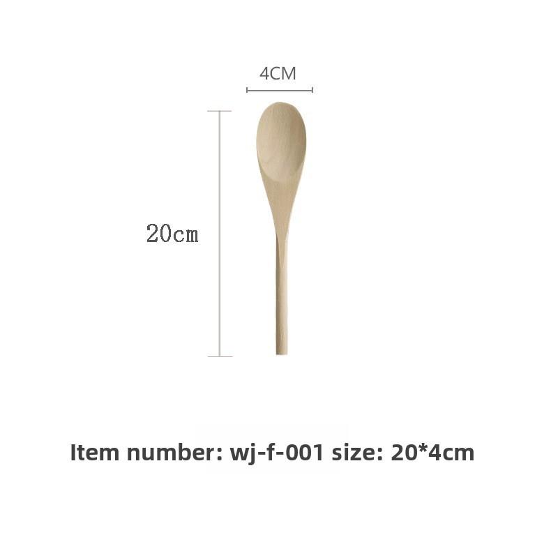 Premium Maple Wood Spoon Utensils For Kitchen Decor And Gifts 20cm