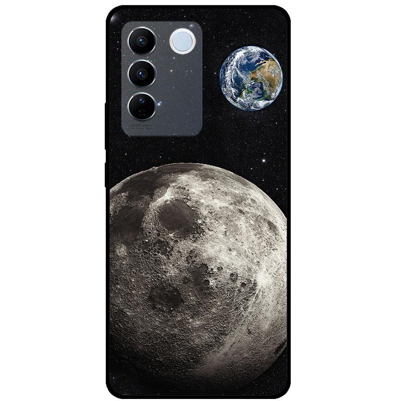 For Vivo V27E V2237 V27 Pro V2230 V 27 Case TPU Soft Silicone Marble Cat Shockproof Cases For Vivo V27 5G V27Pro Bag Funda Cover