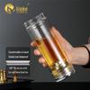 Portable Double-Layer Tea Infuser Glass Bottle