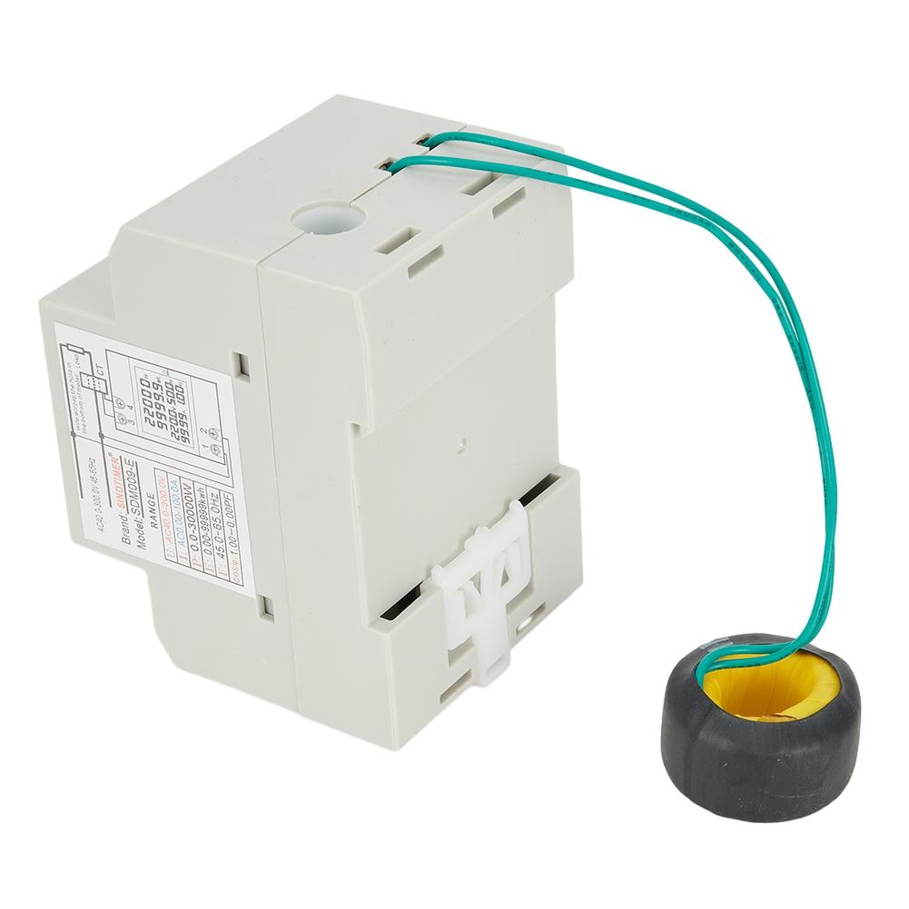 Color LCD HD Display Digital Electricity Meter, Backlight Function, Clear Visibility, Data Reset, Cumulative Energy Measurement
