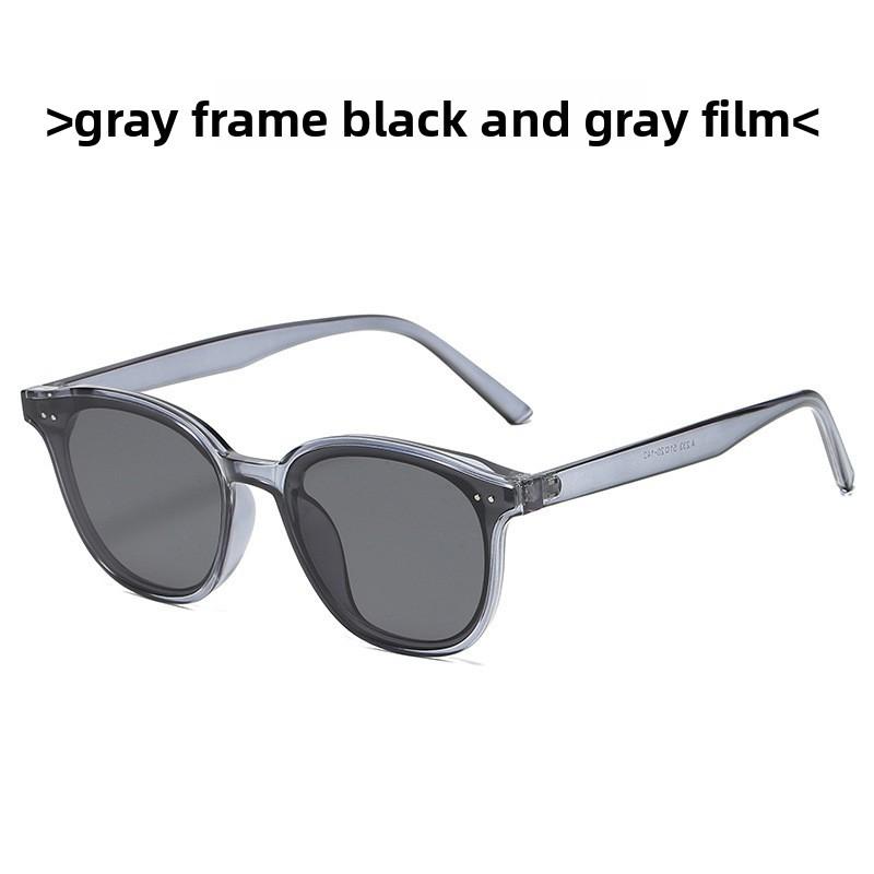 

Gm Retro Sunglasses For Men With Uv400 Protection Fashion Driving Eyewear For Summer TransparentGrayFrameGrey