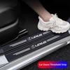 Biltröskelremsa Anti-steg Läderskyddsklistermärke För F SPORT GS GX IS LS LX CT LC RC LBX NX RX 350h 450h ES UX