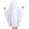 New Children Adult White Ghost Pullover Cloak Halloween Cos Ghost Theme Party Dress Up Costume