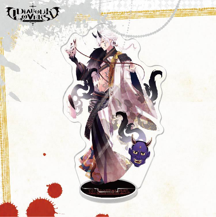 Anime game Devil Lover Reverse Roll Brother peripheral acrylic stand up Figure Stand Painted Desk Decor Ornament Gift