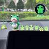 Car Decoration, Frog, Luminous Frog, Cute, Mini Car Accessory, Car Accessory, Animal Decoration, Frog,