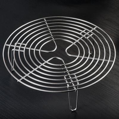 Grille de refroidissement ronde pratique pour la cuisson à la vapeur Durable