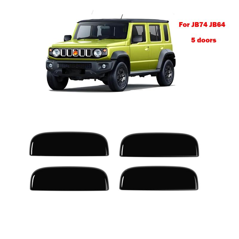 For Suzuki Jimny 2018-2025 JB64W/JB74/JC74W  Door Handle Anti Scratch Decorative Strip Exterior Door Bowl Cap Cover Accessories