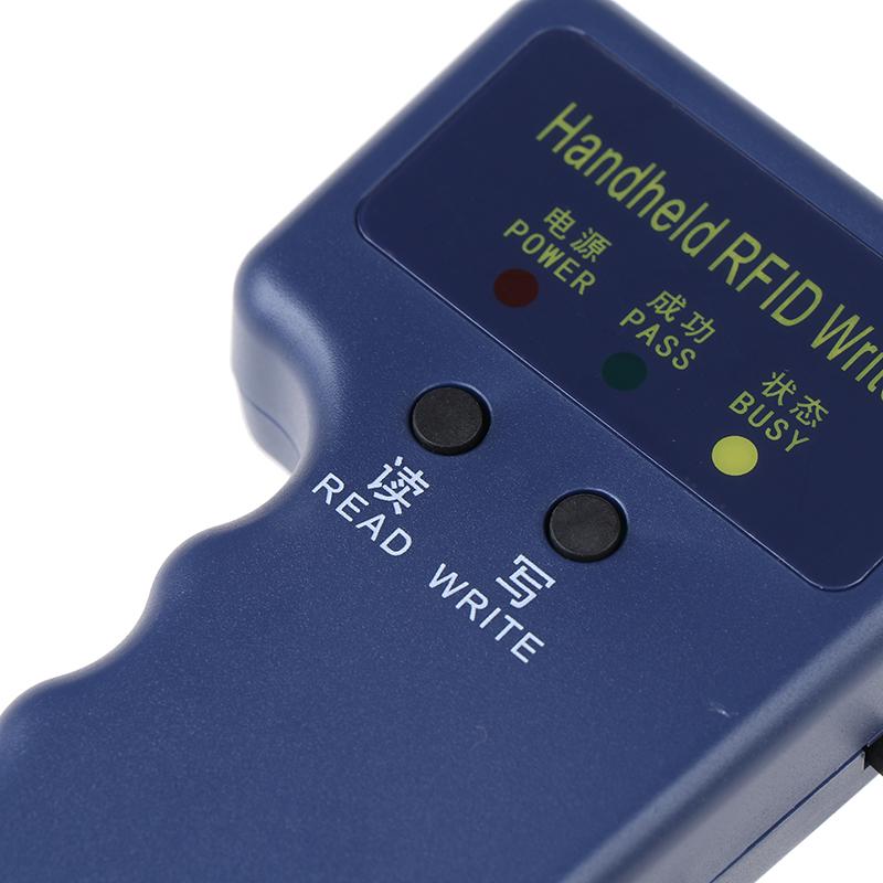 125Khz Handheld RFID Schreiber/ Kopierer/ Leser/ Duplikator mit 10 Stück ID-Tags