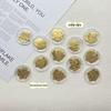 Exquisite Gold Zodiac Phone Sticker - Creative Gift for Live Stream Traffic Generation, 2mg Size