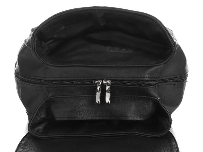 Beltimore Women's Leather Triangle Backpack Roomy