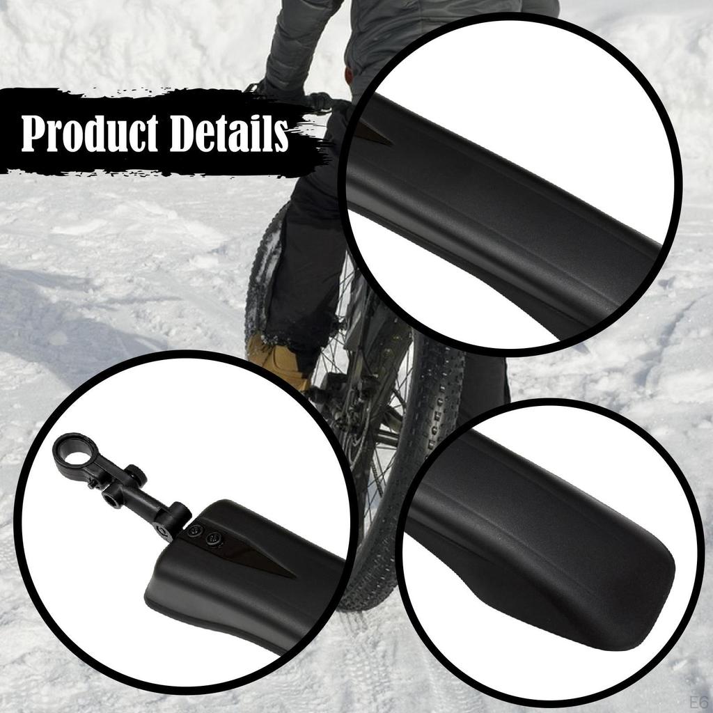 Bike Mudguard Simple Installation Practical Stylish Supplies Repair Quick Release Mud Guard Mudflap