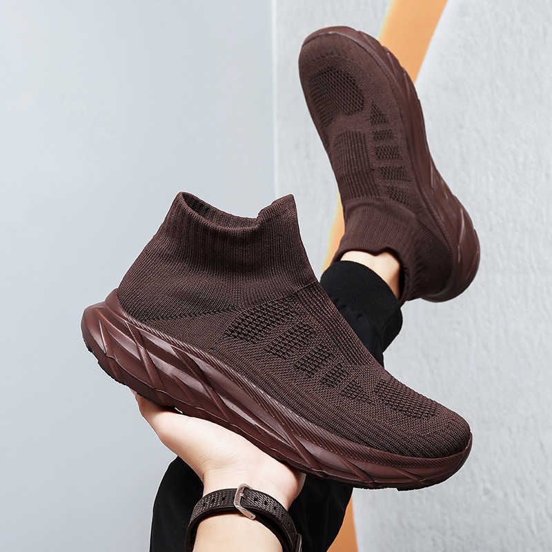 Fashion Slip-on Slip Resistant Over Boots Mens High Top Shoes Red Shoes For Man Sneakers Sport Hospitality Deals Shoose Tines