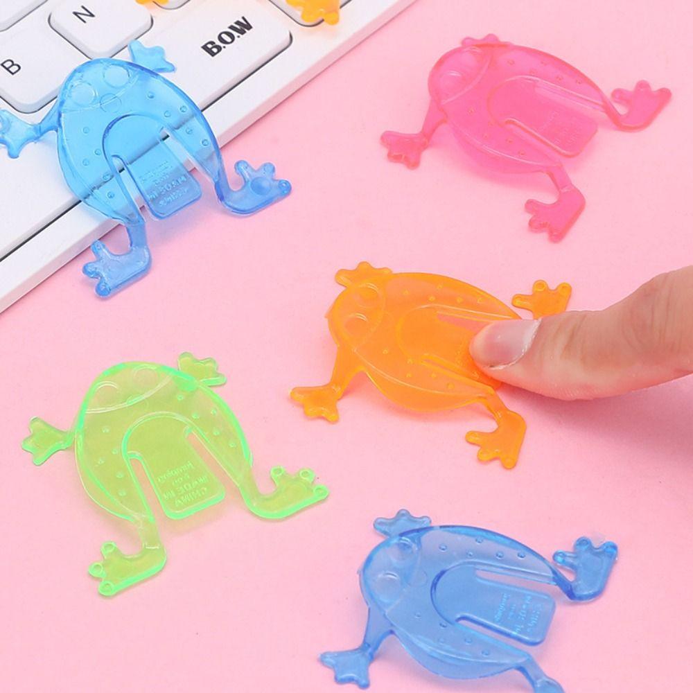 

20Pcs Candy Color Jumping Frog Bounce Toys Assorted Leap Frog Toys Pressure Relieve