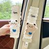 Bear Bear Rabbit Seat Belt Plush Car Seat Shoulder Cover Cartoon Bear Shoulder Cover  Children