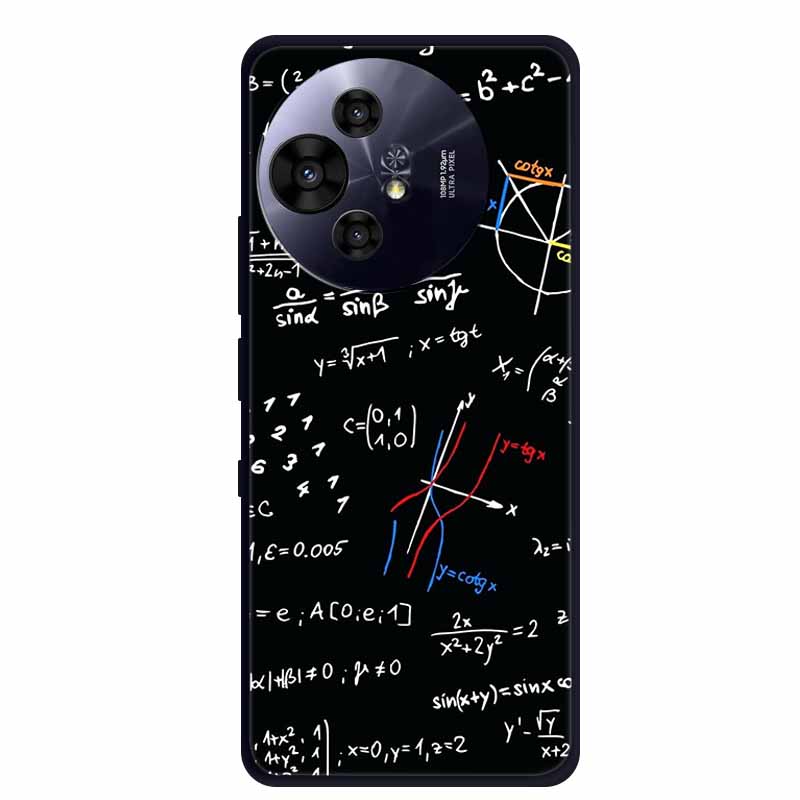 For TCL 50 Pro NxtPaper 5G Case Black Silicone Cover for 50 Pro NxtPaper Protective Shell Coque for TCL 50 NxtPaper 5G TPU Cases