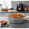 3 Tier Air Fryer Rack Rust-Proof Stainless Steel Fryer Rack Wire Grill Tray Easy To Clean Cooking Accessory Dishwasher Safe