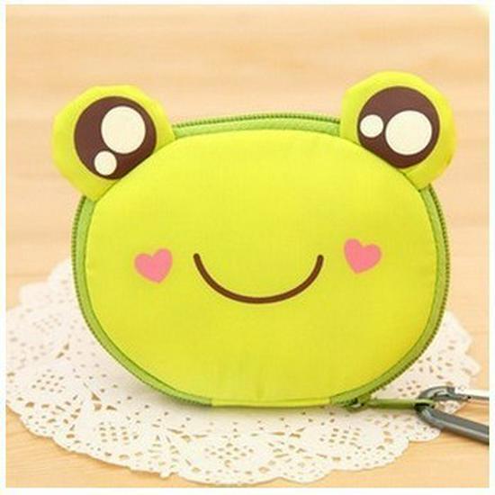 Eco-friendly Foldable Cartoon Shopping Tote with Buckle