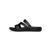 [Crocs] Brooklyn Flat Sandals, Black, 23cm