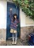 Women's Korean Retro Striped Knit Top - Soft & Versatile for Autumn/Winter 2026