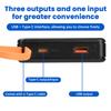 DIY Power Bank Kit 10W 22.5W Fast Charging, No Welding Design with 3x18650 Battery Case, Portable Power Supply Case