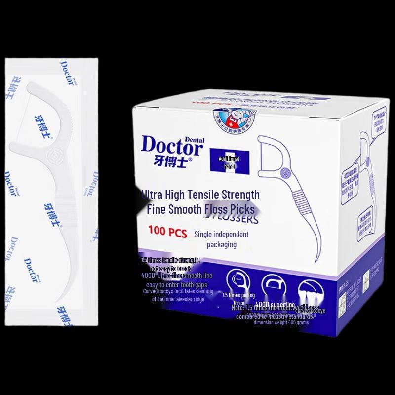 

Dr. Tooth Ultra-Strong Smooth Dental Floss Picks