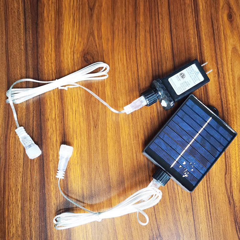 USB prodlužovací světelný řetěz se spínačem a koncovkou