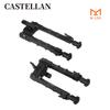 V9MLOK Tactical Retractable Adjustable Alloy Bipod for Toy Gun Decoration