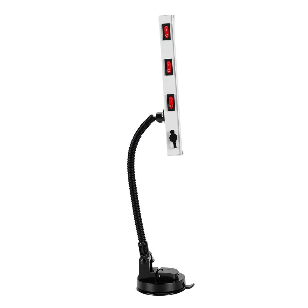 Beulenreparatur Lichtplatte USB-betrieben Verstellbarer Winkel LED-Beulenreflektor Linienplatte mit Saugnapf für Auto Lackschadenfrei