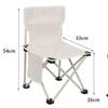 Foldable Moon Chair: Portable, Thickened for Outdoor Camping, Beach Trips, Fishing, and Picnics.