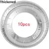 Disposable Aluminum Cookware Shielding Gas Burner Liner Roof Clean Mat Kitchen Accessories10pieces Gas Stove Protectors Cover
