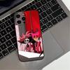 HazbinS H-Hotels AlastorS   Phone Case For iPhone 17,16,15,14,13,12,11 Plus,Pro Max,Soft Silicone Black Cover