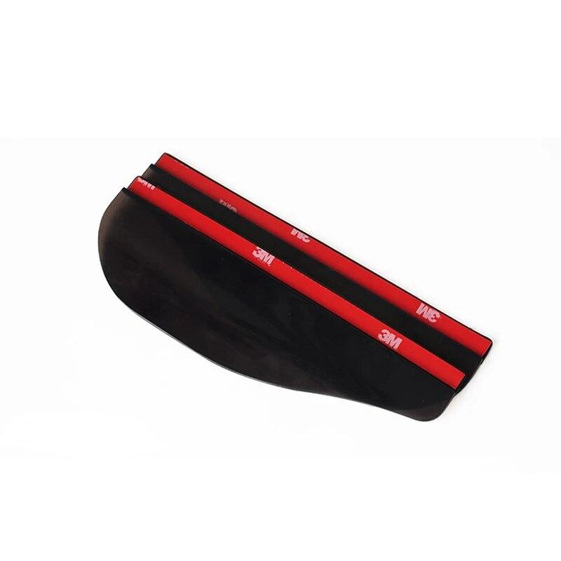 2ks Boční strana auta Zadní zrcátko Zrcátko proti dešti Clona na obočí Vzhled z uhlíkových vláken Sluneční clona Sněhová ochrana Ochranný kryt proti počasí Kryt Auto příslušenství