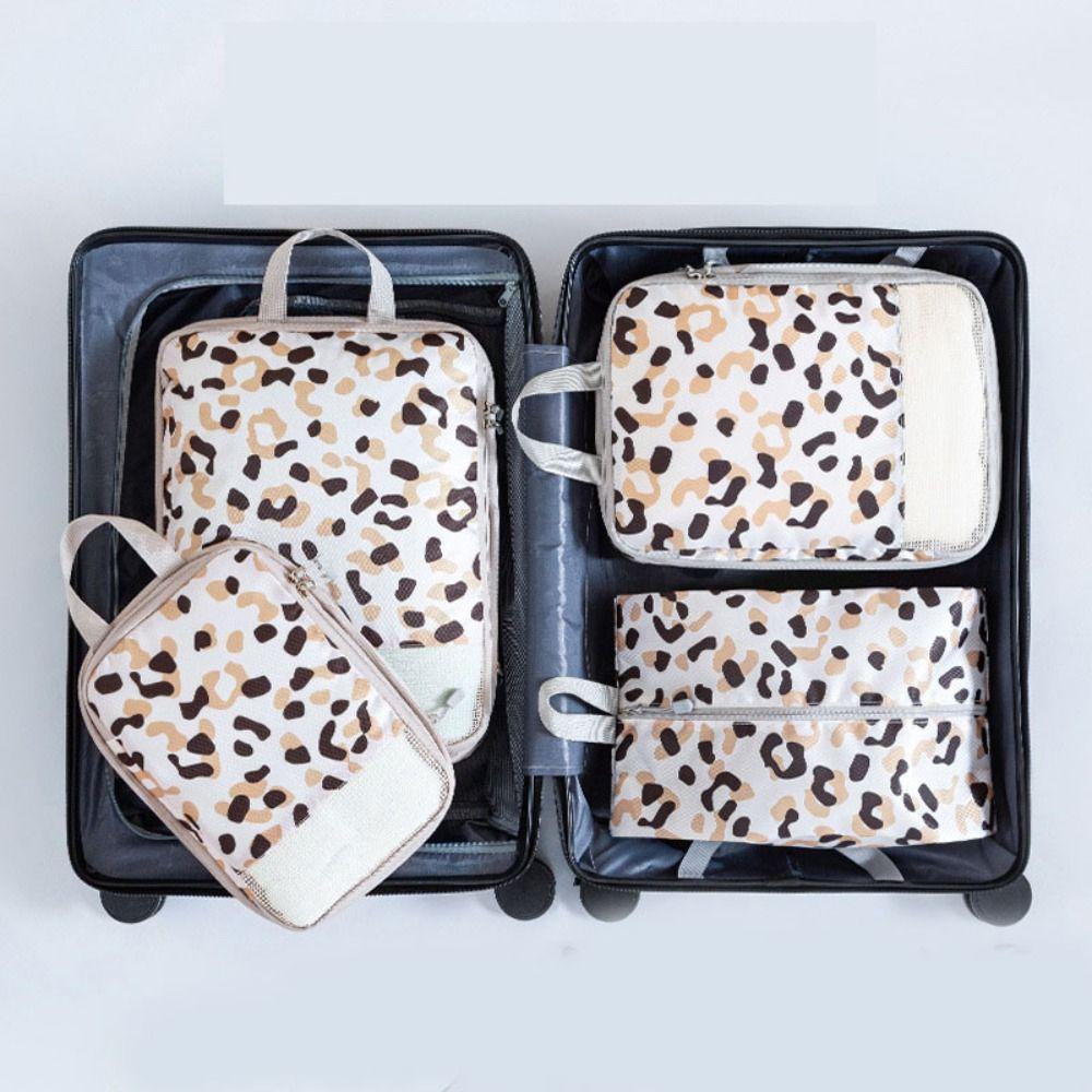 4pcs/set Large Capacity Compression Storage Bag Foldable Travel Packing Organizer Underwear