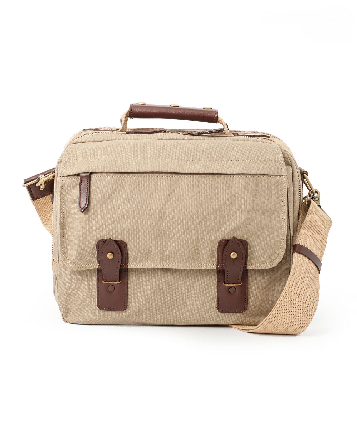 

LAKE Shoulder bag A4 9 [SILVER CLUB] (No. canvas) No.130135 бежевий