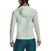 Under Armour Logo Print Sports Running Hooded Jacket Women Jackets Green 1361384-592