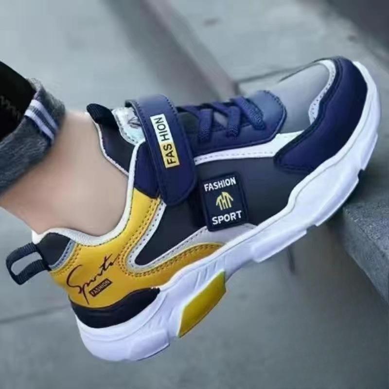 

Athletic Kids Running Shoes Breathable Antislip Casual Sneakers for Boys Sports Walking Basketball Shoes 28