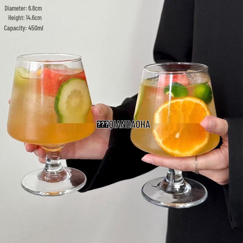 ZISIZ Ins Style Short-Stemmed Cocktail Glass